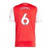Arsenal Gabriel Magalhaes #6 Hemmatröja 2025-26 Korta ärmar